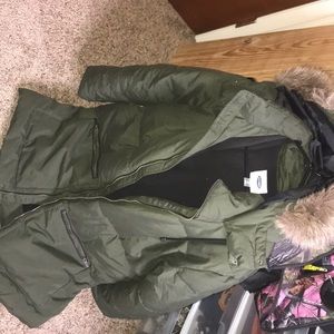 Oversized winter coat